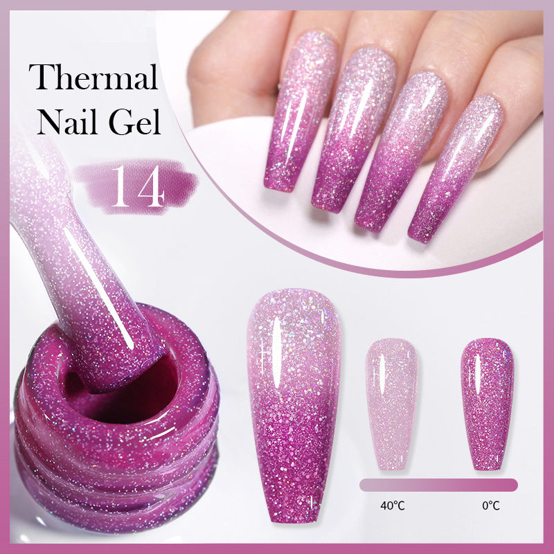 Color Changing UV Nail Polish Kit with Gradient Effects - Multiple Colors