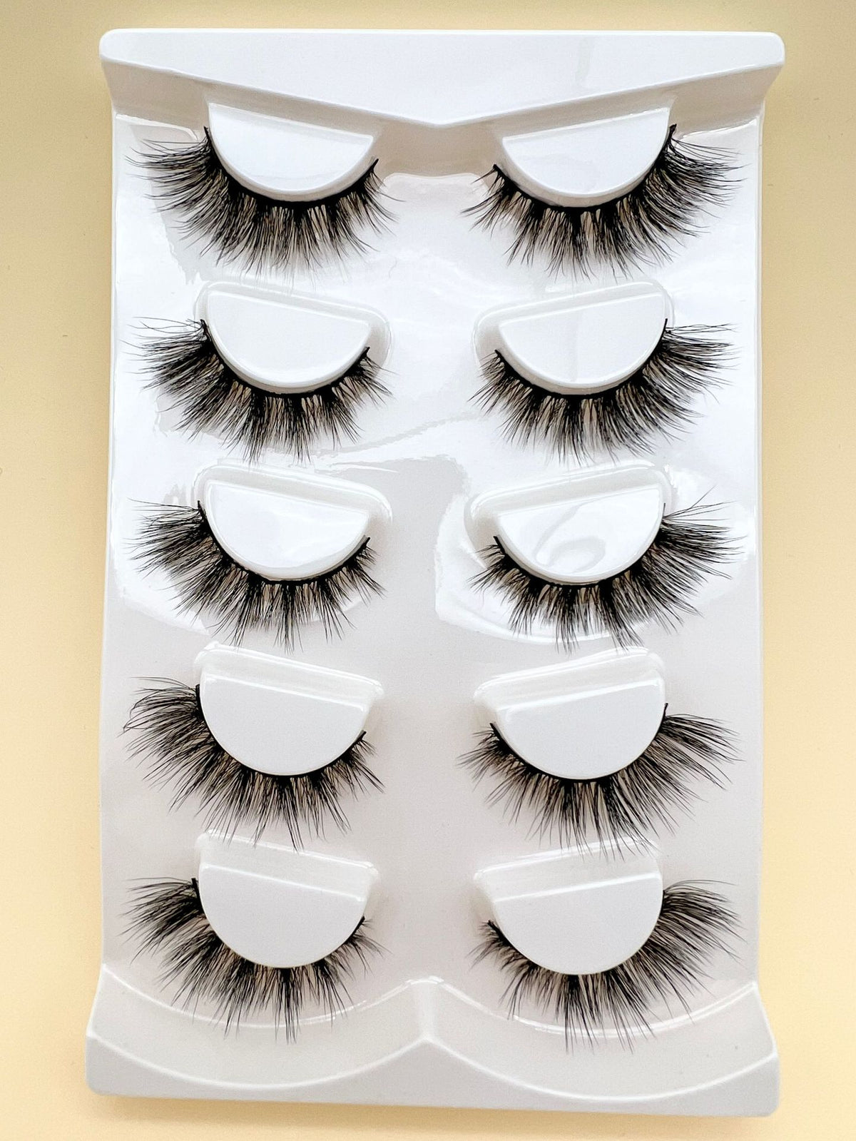 Natural Mink False Eyelashes with Lengthening Eye Tail Design - Multiple Styles