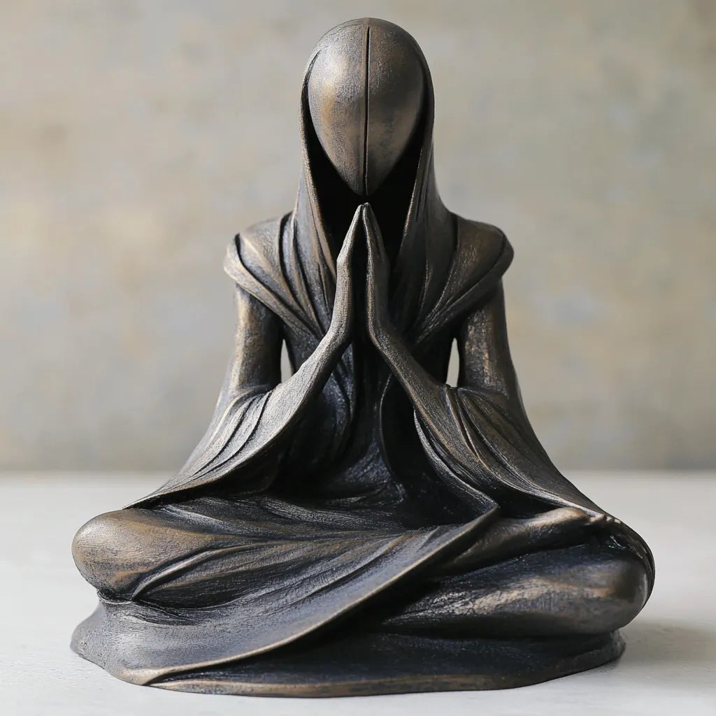 Resin Alien Statue Ornament Decoration for Home & Garden