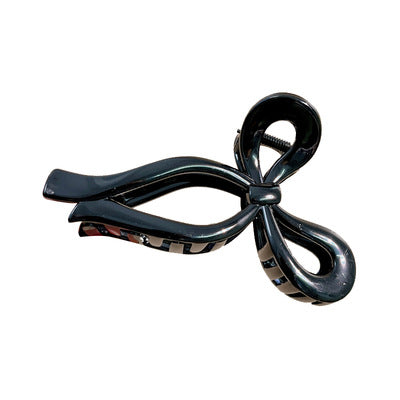 Acrylic Bow Claw Clip - Korean Style Hair Accessory