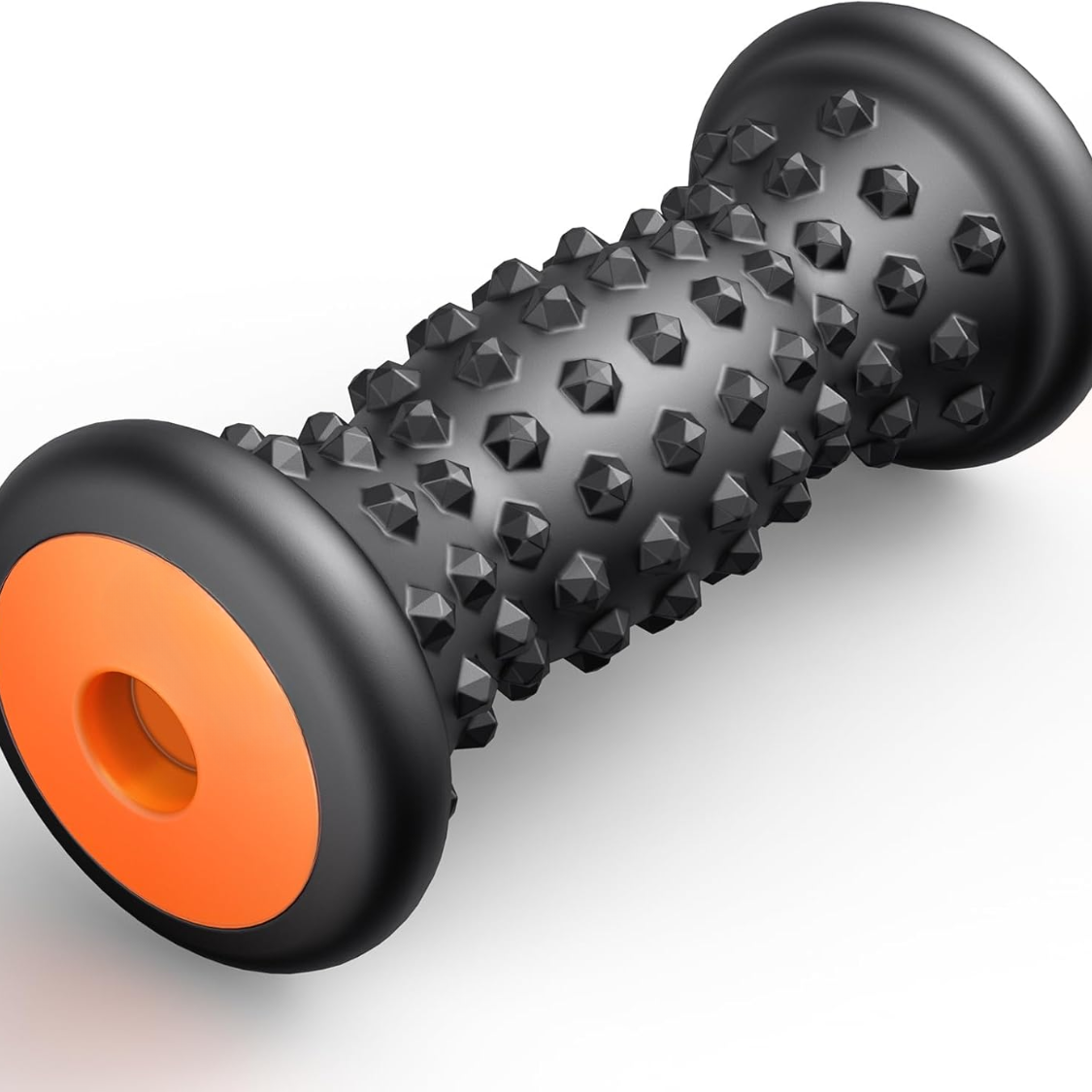 Foot Massager Roller for Plantar Fasciitis Relief - Black