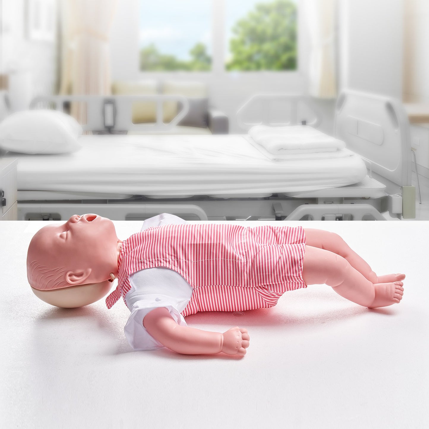 Infant Airway Obstruction Training Manikin - CPR Simulation Model
