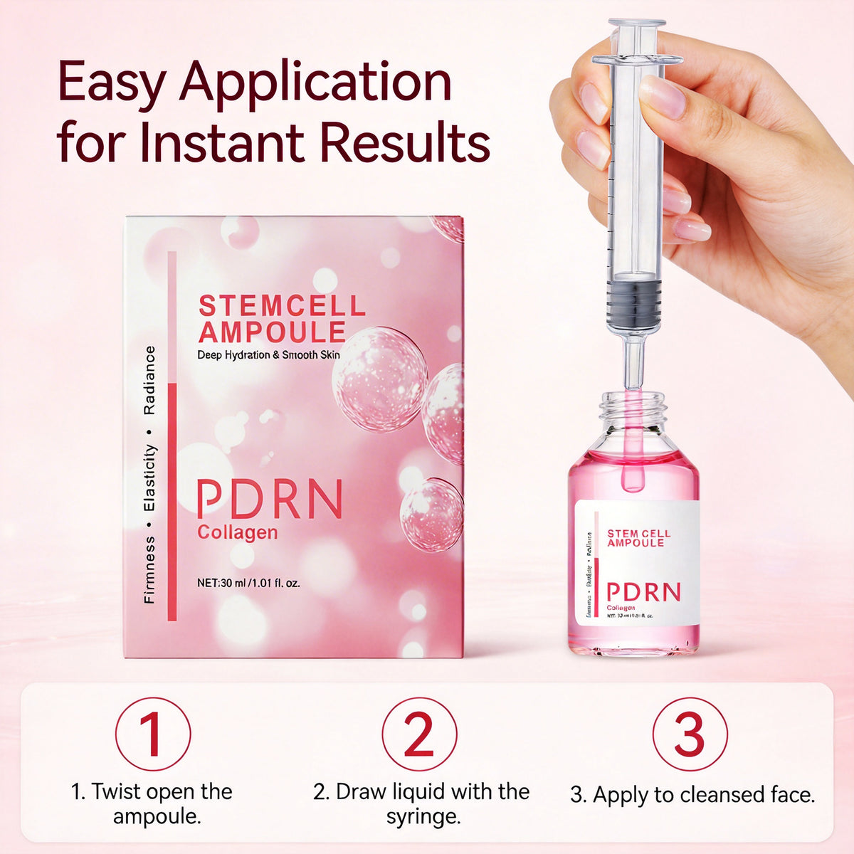 STEM CELL PDRN Collagen Ampoule Essence 30ML