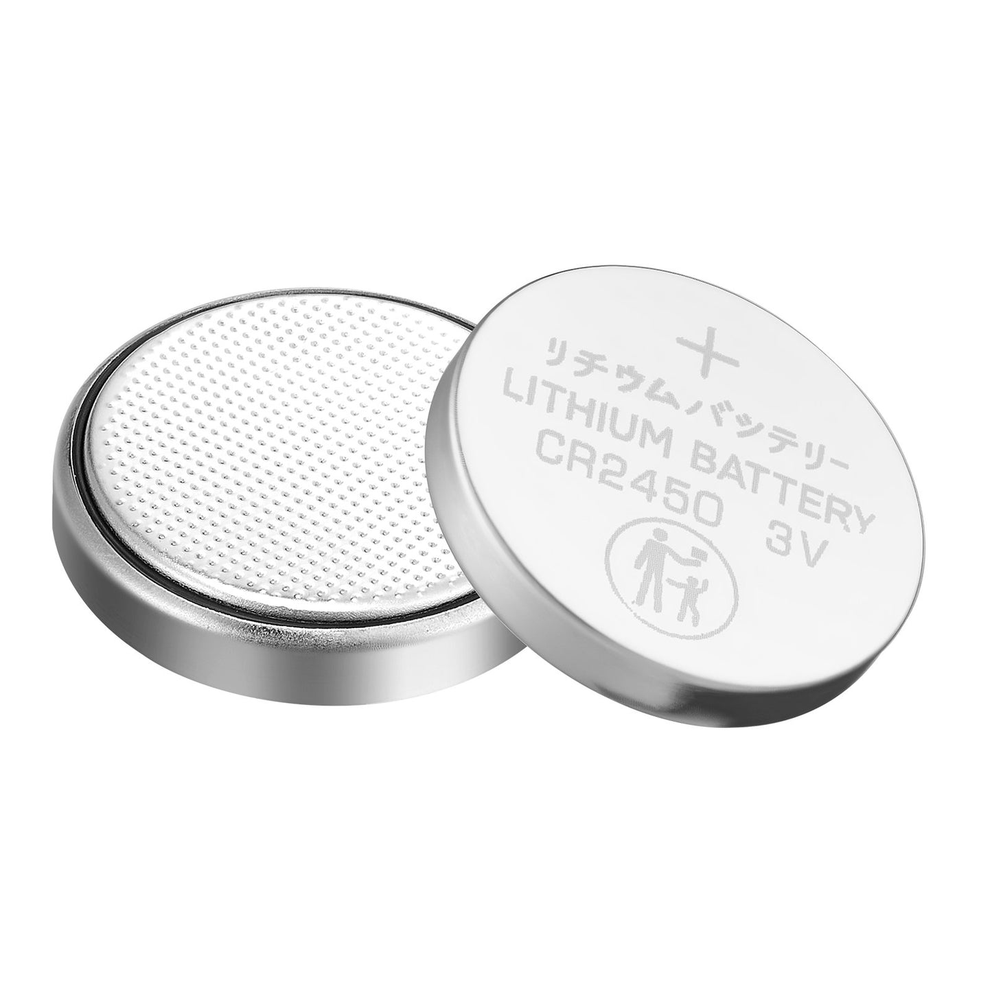 CR2450 Lithium Coin Battery Pack 20 Count Long-Lasting 3V for Key Fobs Devices