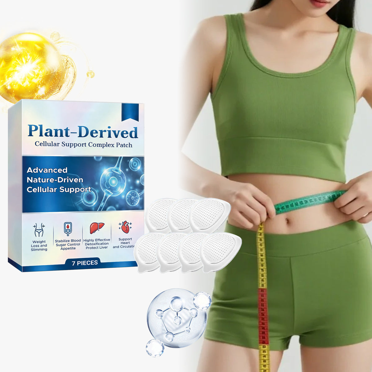 Skin & Body Care Patches - 7 Piece Set