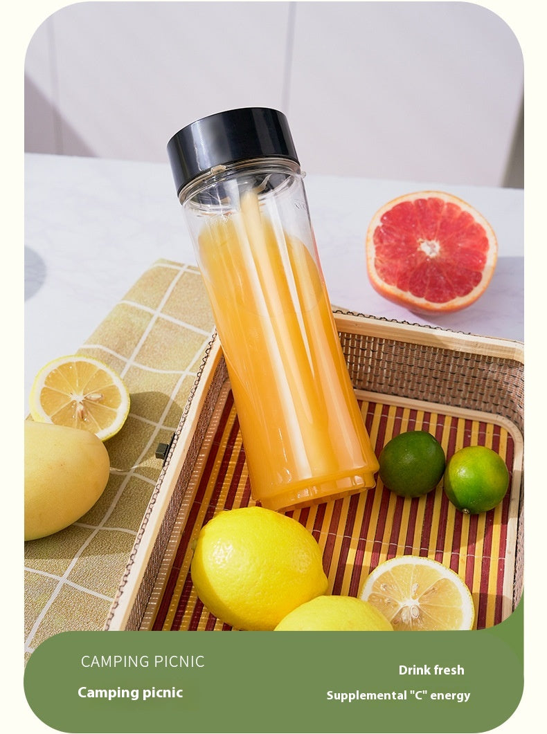 Portable Juicer Blender 600ml Travel Cup with Grinding Function