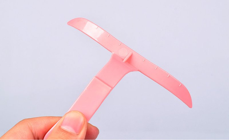 Eyebrow Stencil Set - 4pc Plastic Positioning Tool