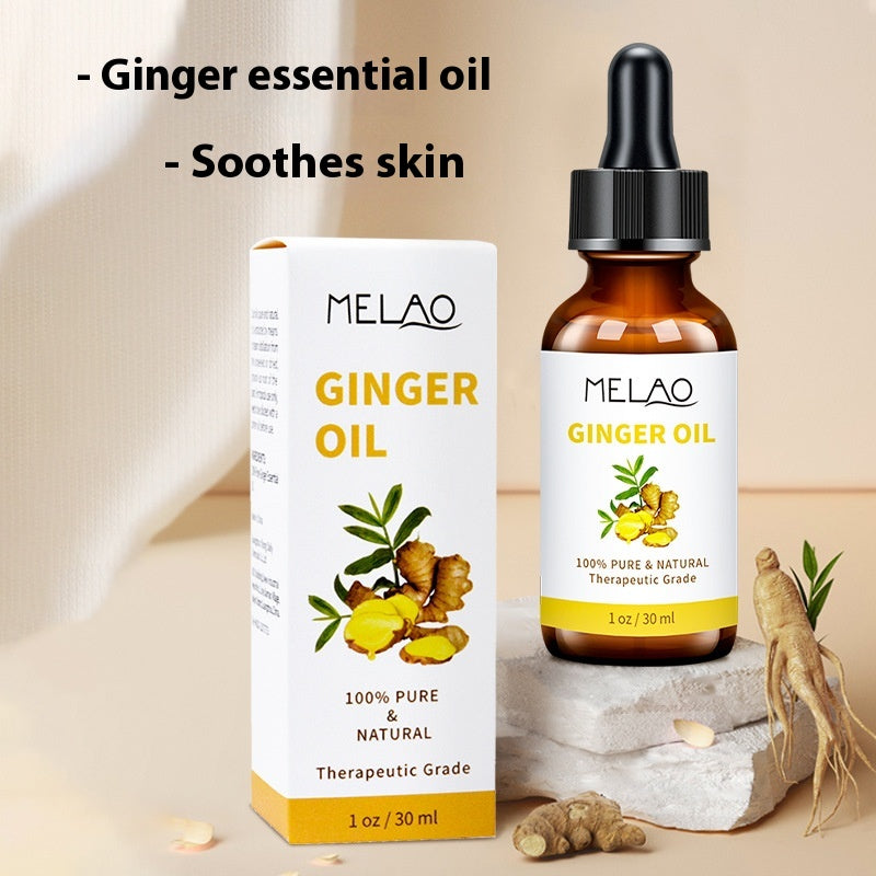 Ginger Nourishing Body Oil - Moisturizing Skin Care Treatment 30ml