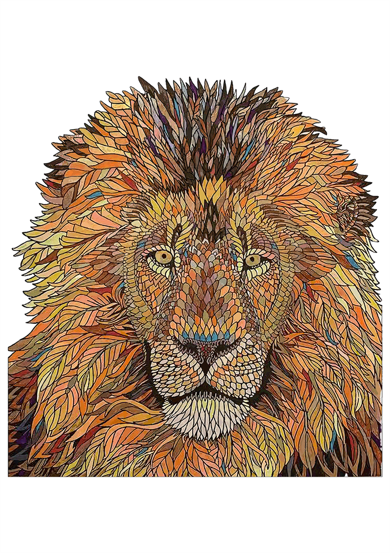 Animal Shaped Wooden Jigsaw Puzzle Set for Kids - Colorful Holiday Gift
