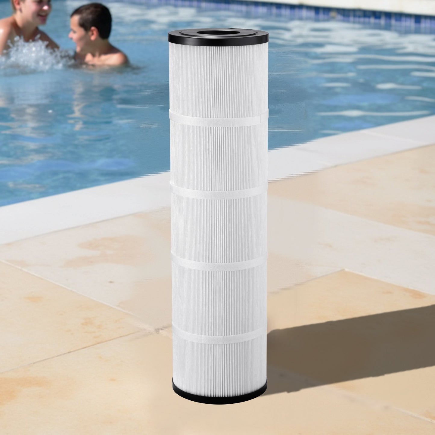 Pool & Spa Filter Cartridge 4 Pack - Compatible with Pentair CCP320, 105 Sq. Ft