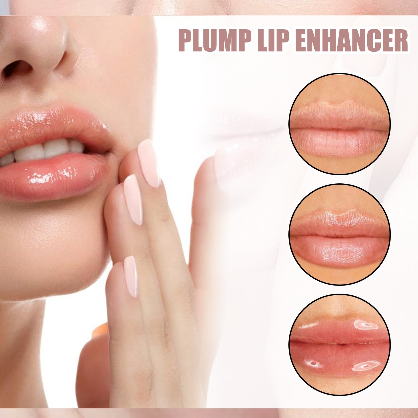 Day and Night Moisturizing Lip Plumper Capsules with Vitamin E and Mint