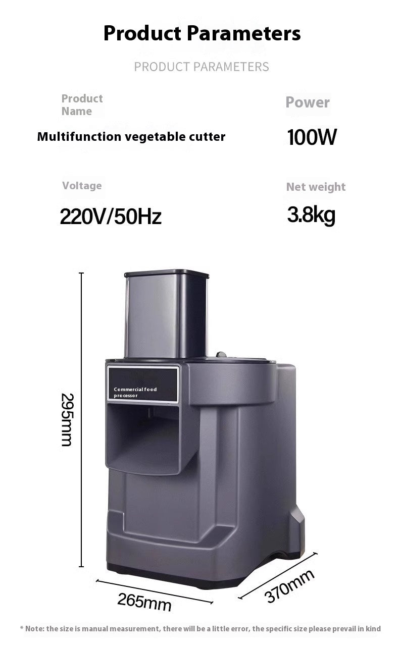 Commercial Vegetable Cutter Multi-Function Dicing and Slicing Tool - US Three in One