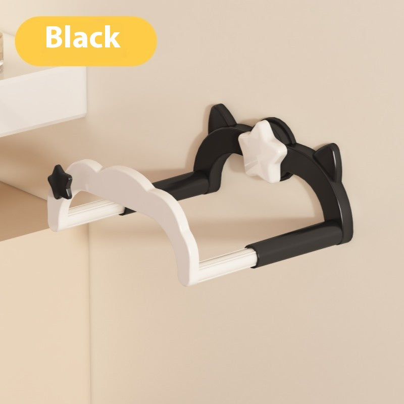 Heavy Duty Wall Hanging Shelf with Load Capacity 5kg - Punch-Free Storage Rack
