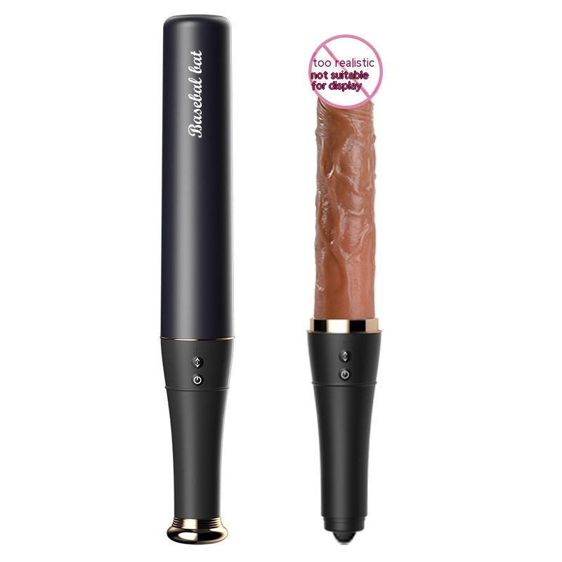 Women’s Automatic Thrusting Sex Toy with Vibration and Heating - Silicone