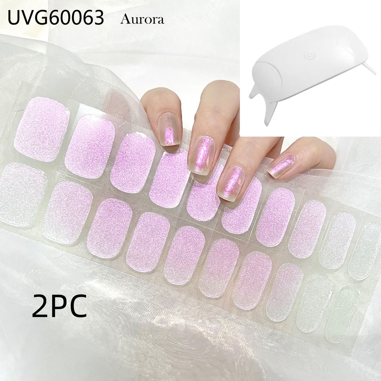 Mini UV Nail Lamp Curing Light for Nail Art Kit - Multiple Styles