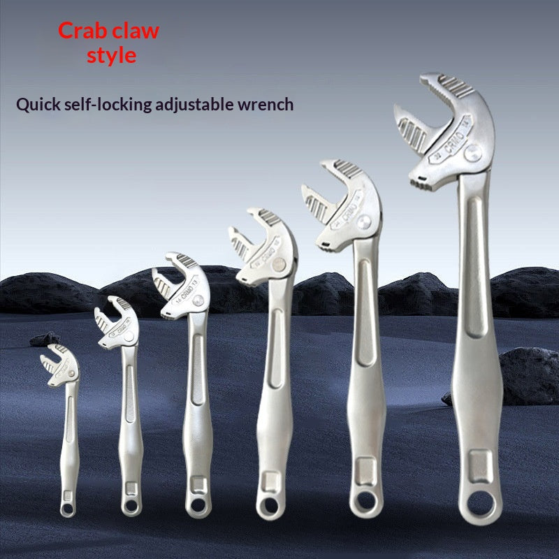 Multi-Functional Self-Adaptive Ratchet Wrench for Home & Garage Use
