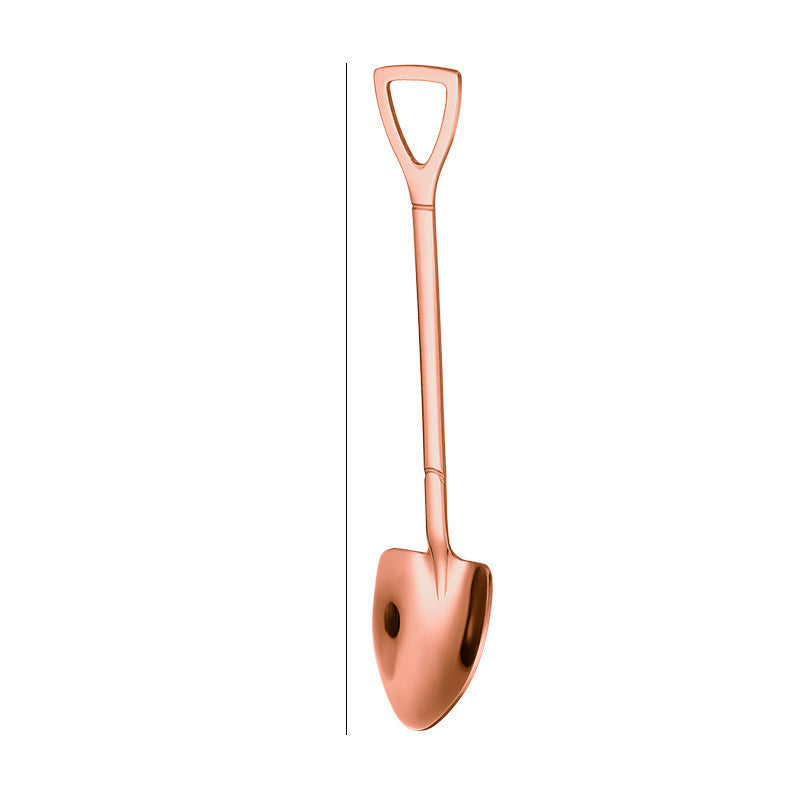Stainless Steel Spade Spoon for Watermelon Ice Cream - Multiple Colors