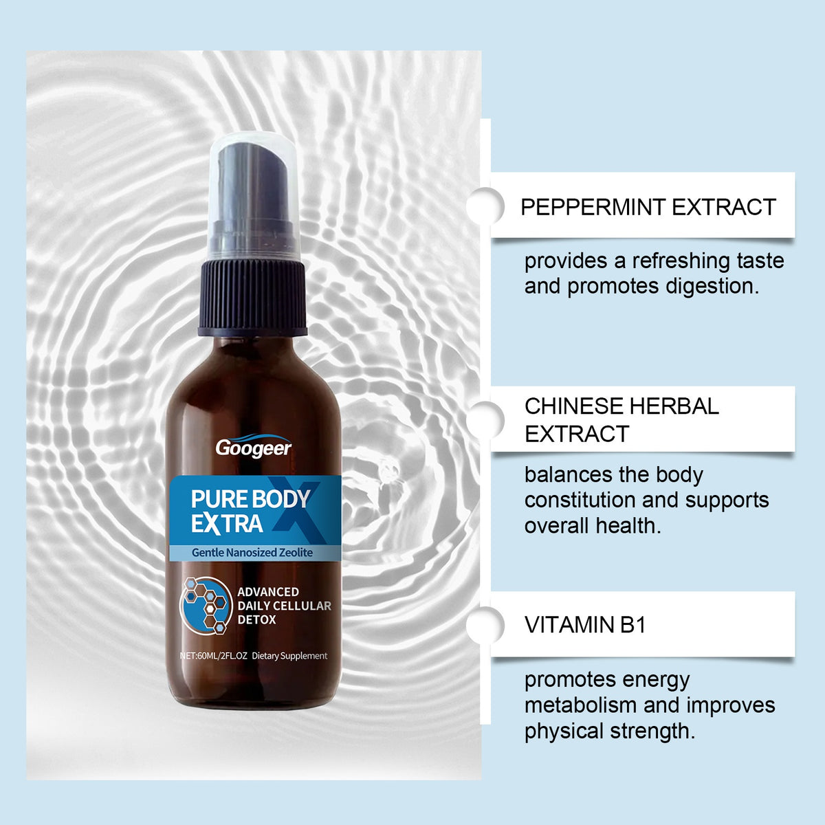Googeer Body Care Oral Spray Treatment