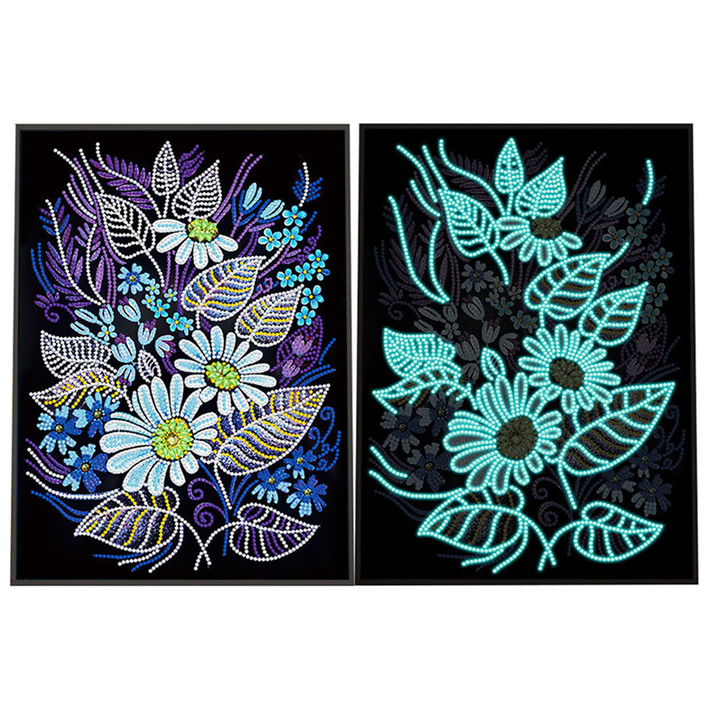 Diamond Painting Kit Flower Shape 30x30cm Cross Stitch Home Decor