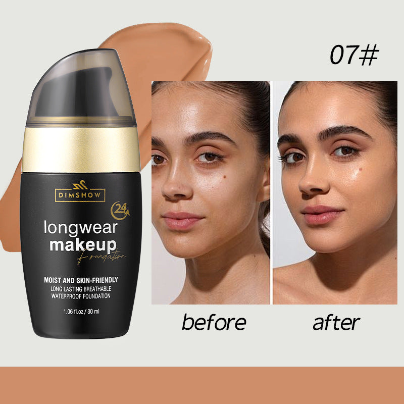 Long-Lasting Oil Control Liquid Foundation Cream for All Skin Types