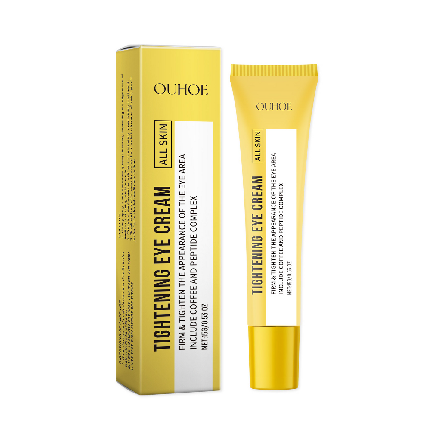 Moisturizing Eye Cream with Vitamin E - Brightening & Anti-Puffiness 15g