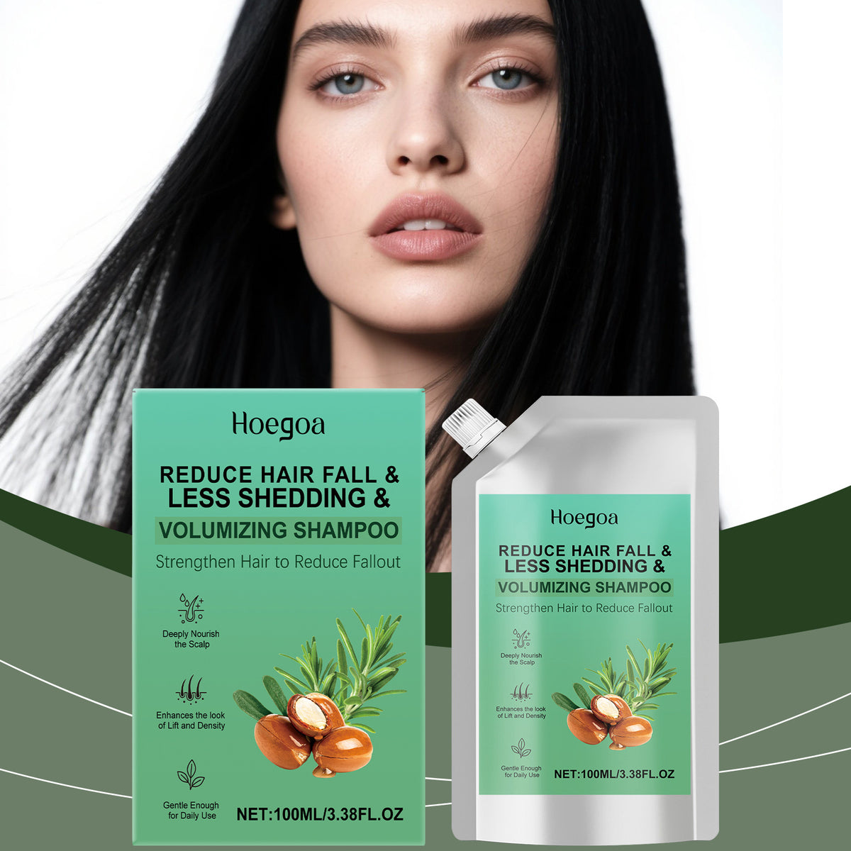 Nourishing Hair Shampoo 100ml - Hydrating Hair Care for Healthy Hair