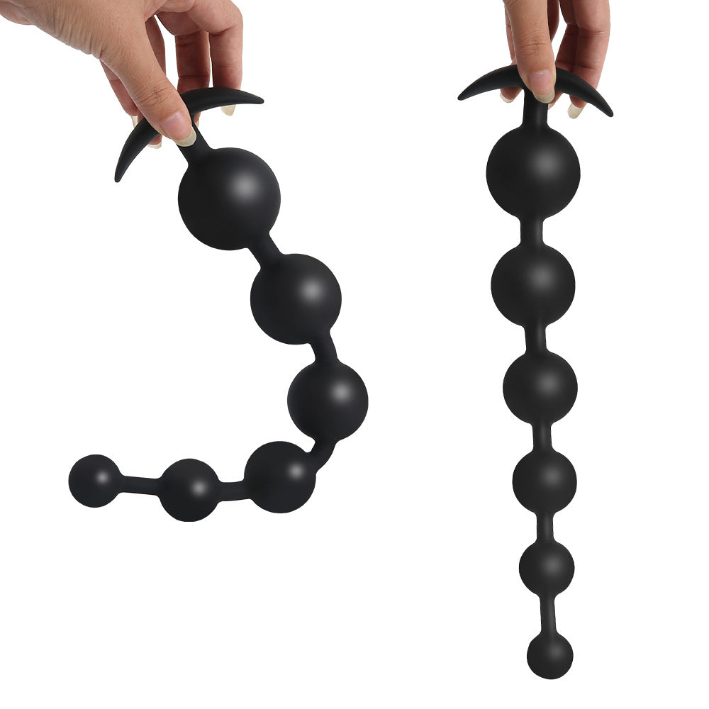 Silicone Bead Butt Plug Water Drop - Adult Wellness Sex Toy