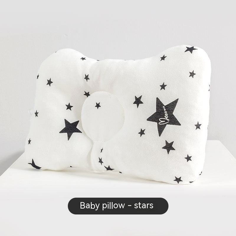 Newborn Infant Anti-Deviation Head Pillow - Baby Shaping Pillow 23x30cm