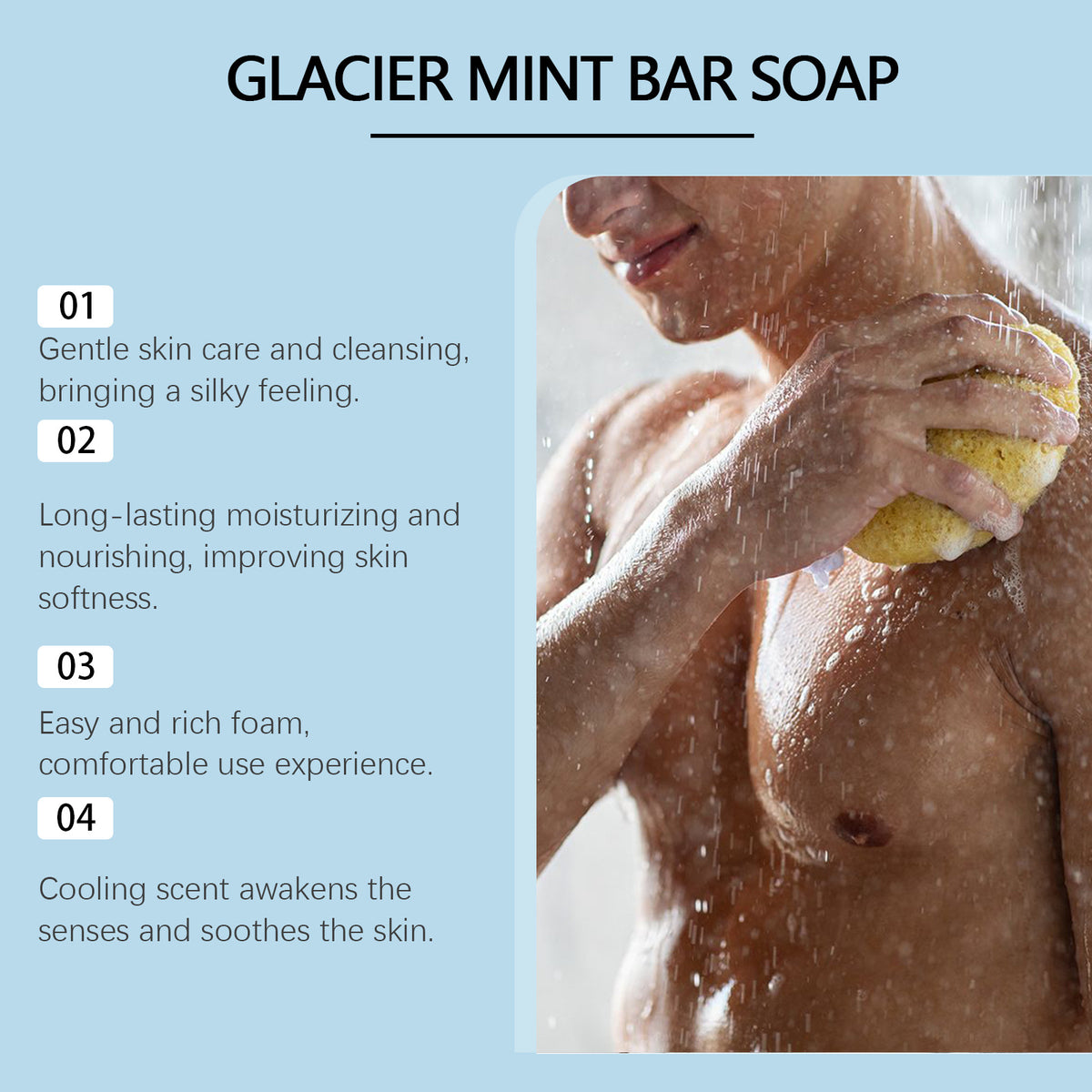 Bath Soap Mild Formula Cleaning And Moisturizing