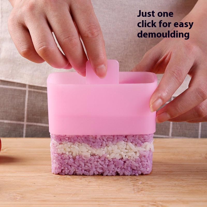 Rectangular Multi-Layer Sushi Mold - Japanese Style Kitchen Tool