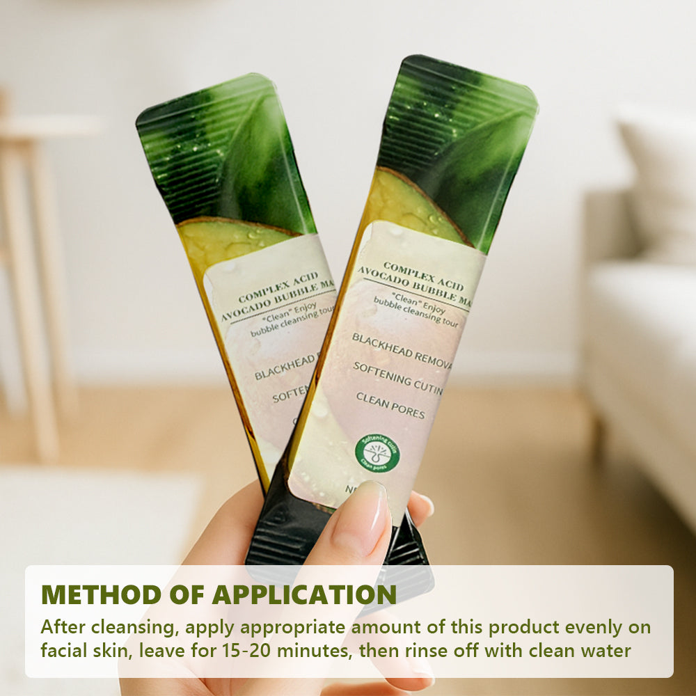 Hydrating Avocado Facial Sheet Mask - Nourishing Moisturizing Face Mask for All Skin Types