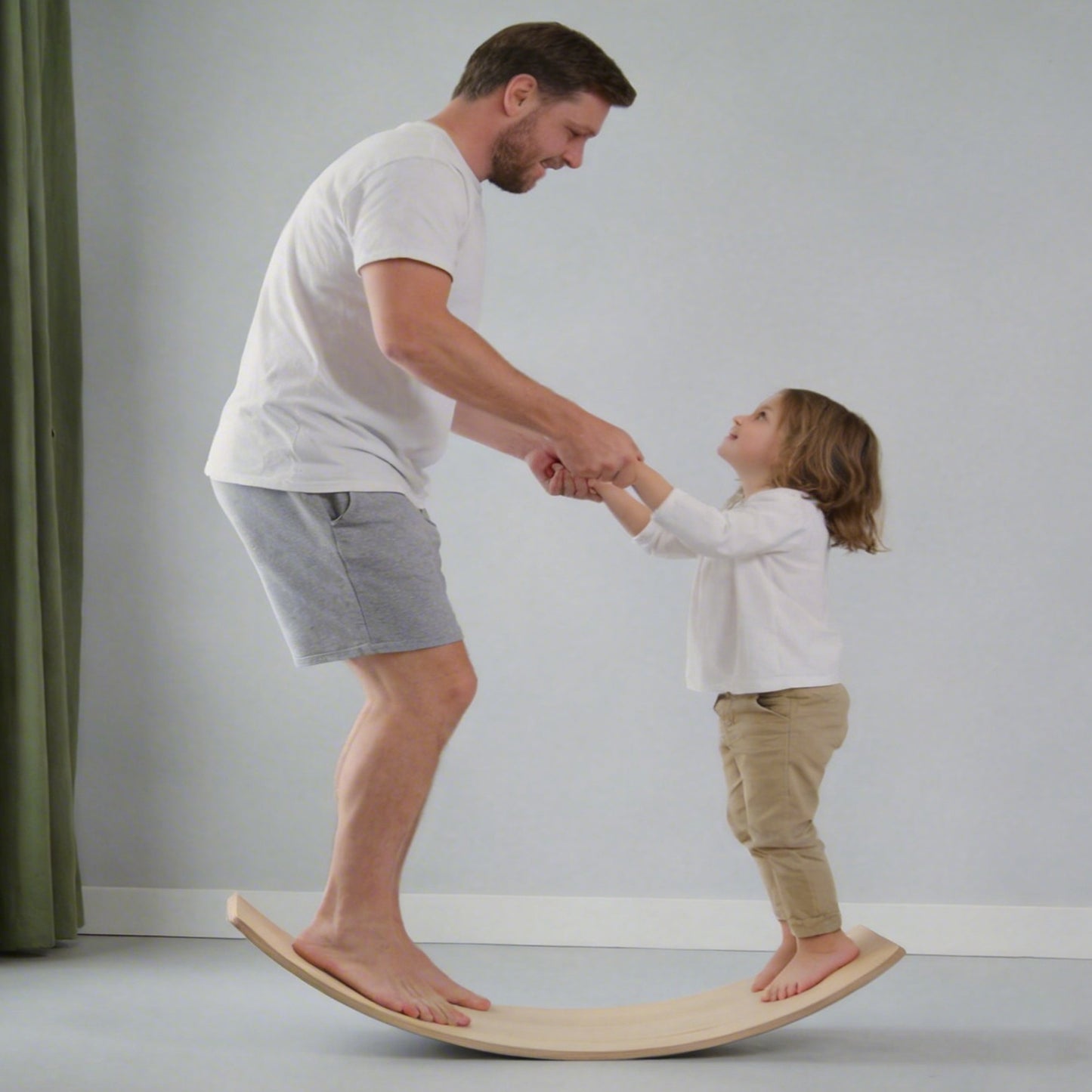 32 Inch Rocker Board Sensory Training Kids Balance Seesaw 300 Lbs