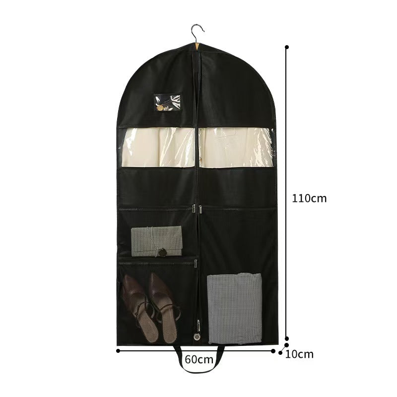 Large Capacity Hanging Storage Bag for Clothes Suit Dust Cover Organizer