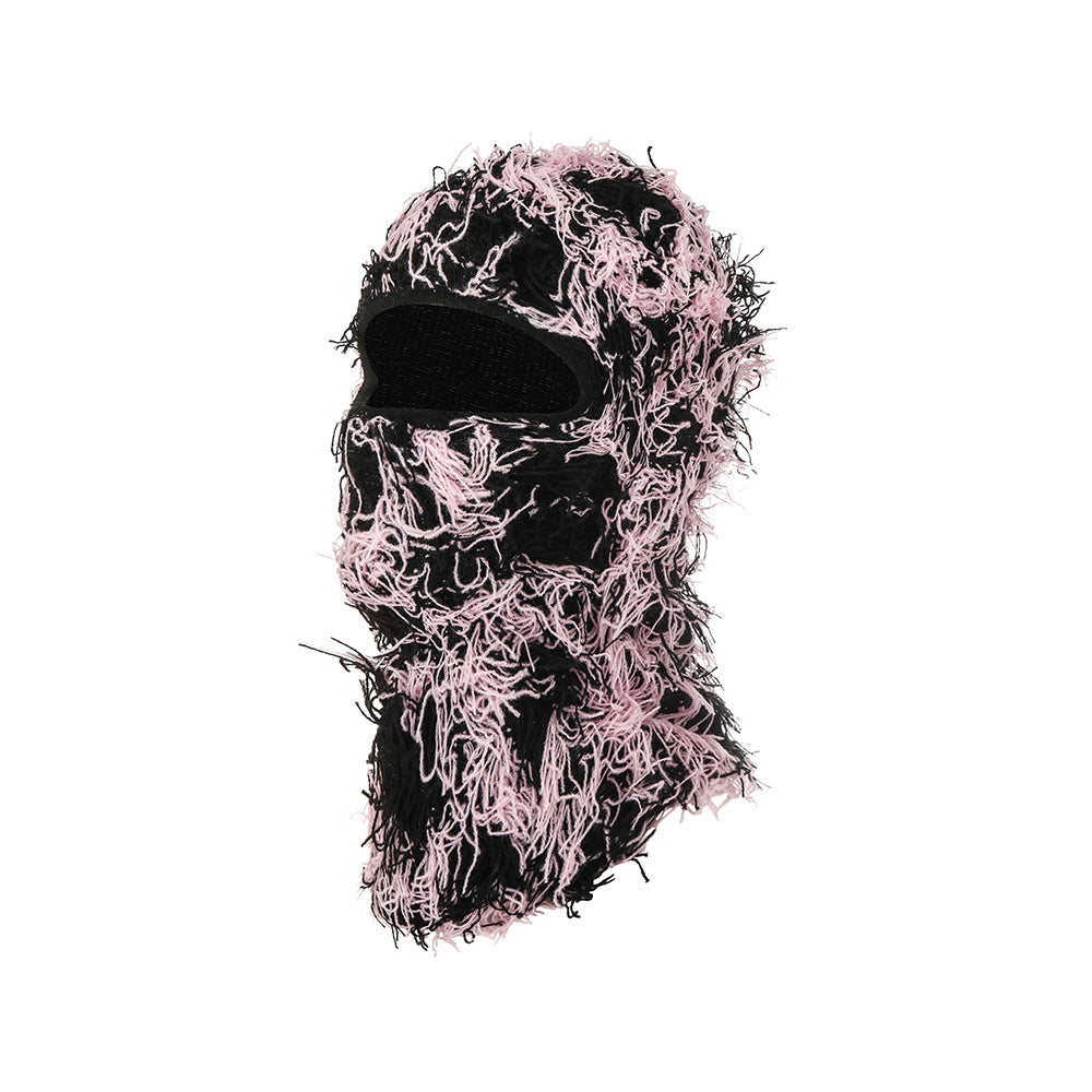 Knitted Warm Face Mask - Polyester