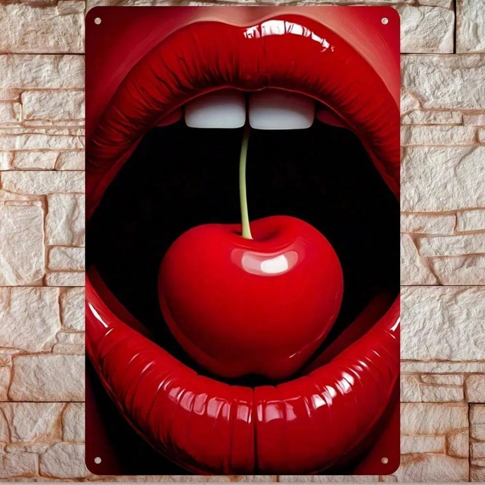 Metal Tin Sign Wall Decoration - 20cm x 20cm