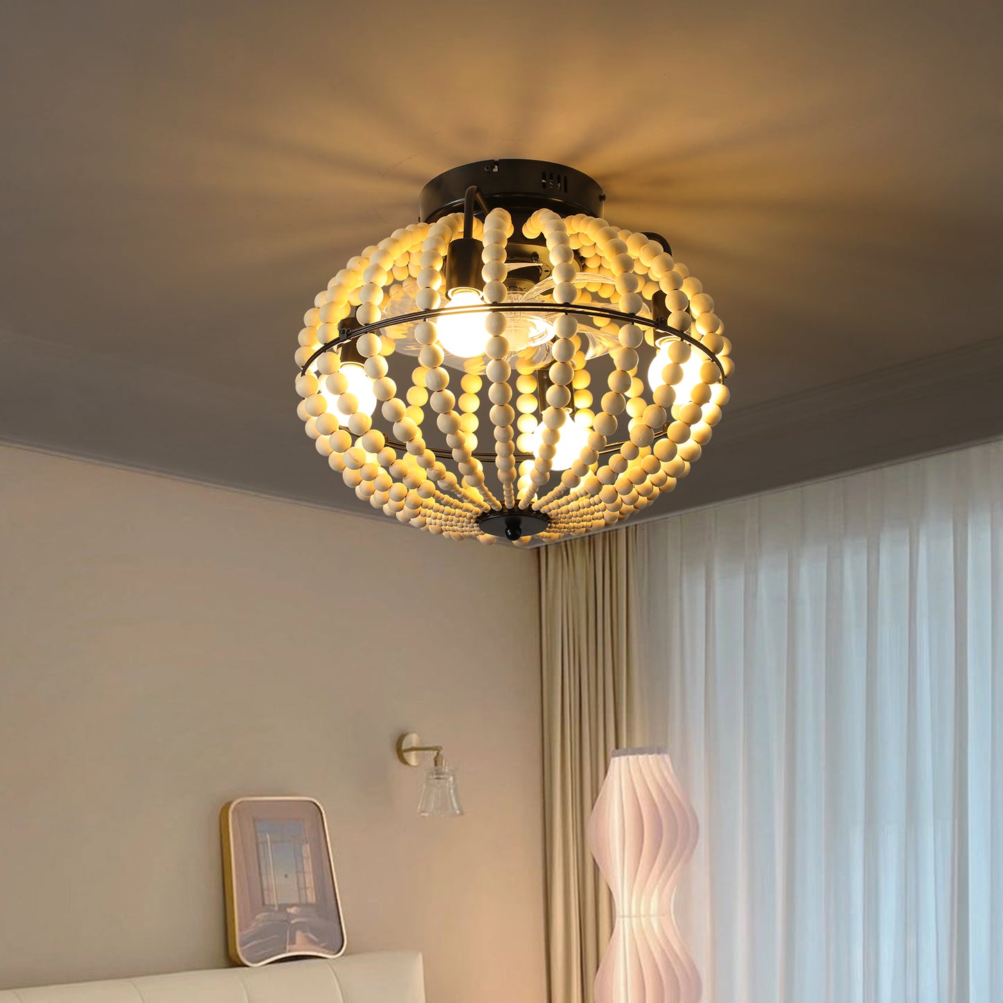 LED Spotlights for Ceiling Fans - White Modern Indoor Lighting