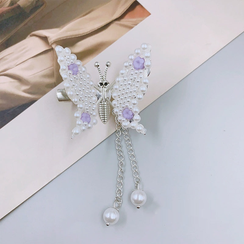 Children's Butterfly Hair Barrettes - Multiple Colors