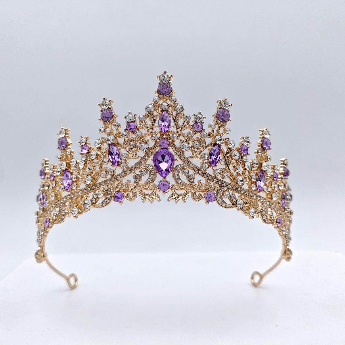 Bridal Crown Headband - Multiple Colors