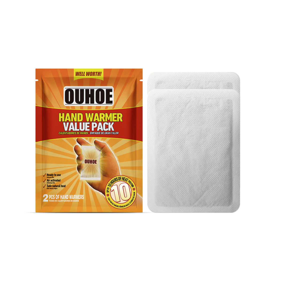 Disposable Hand Warmers – Portable Winter Body Heat Pack