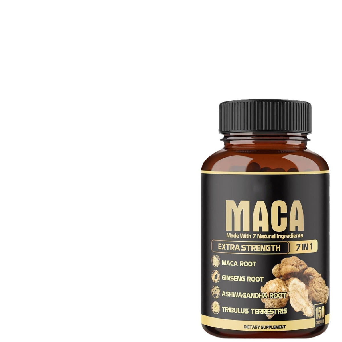 Maca Capsules - 60 Count Bottle