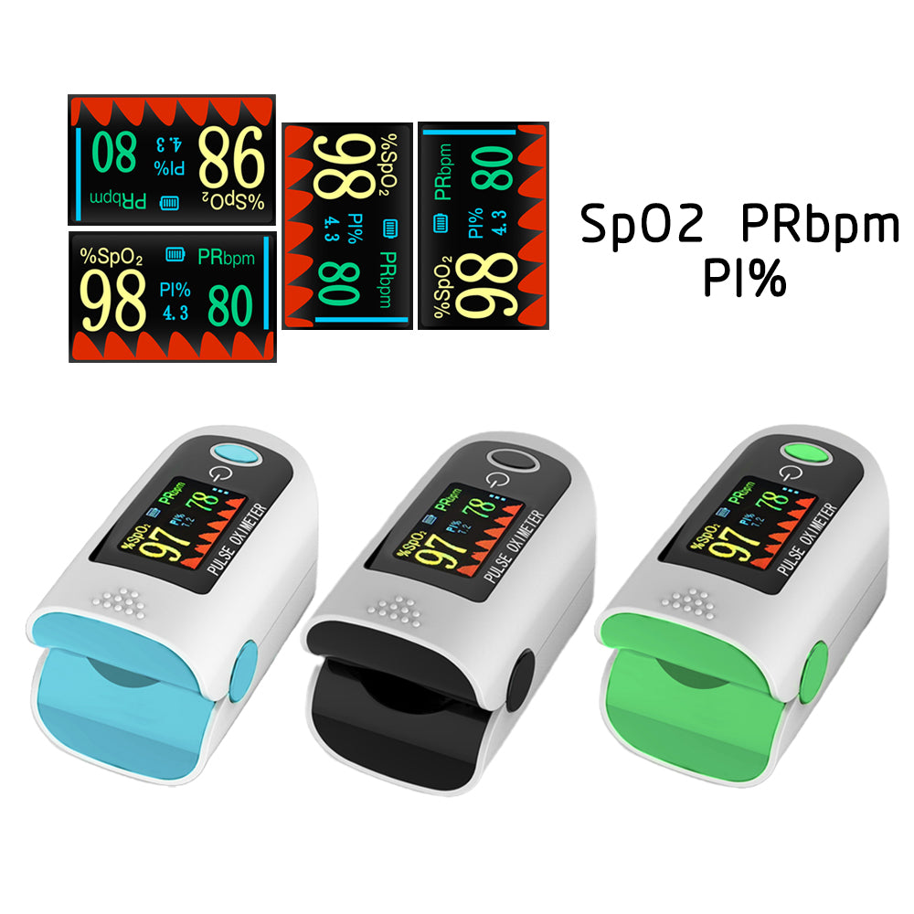 Digital Fingertip Pulse Oximeter - Model X1805P for Home & Hospital
