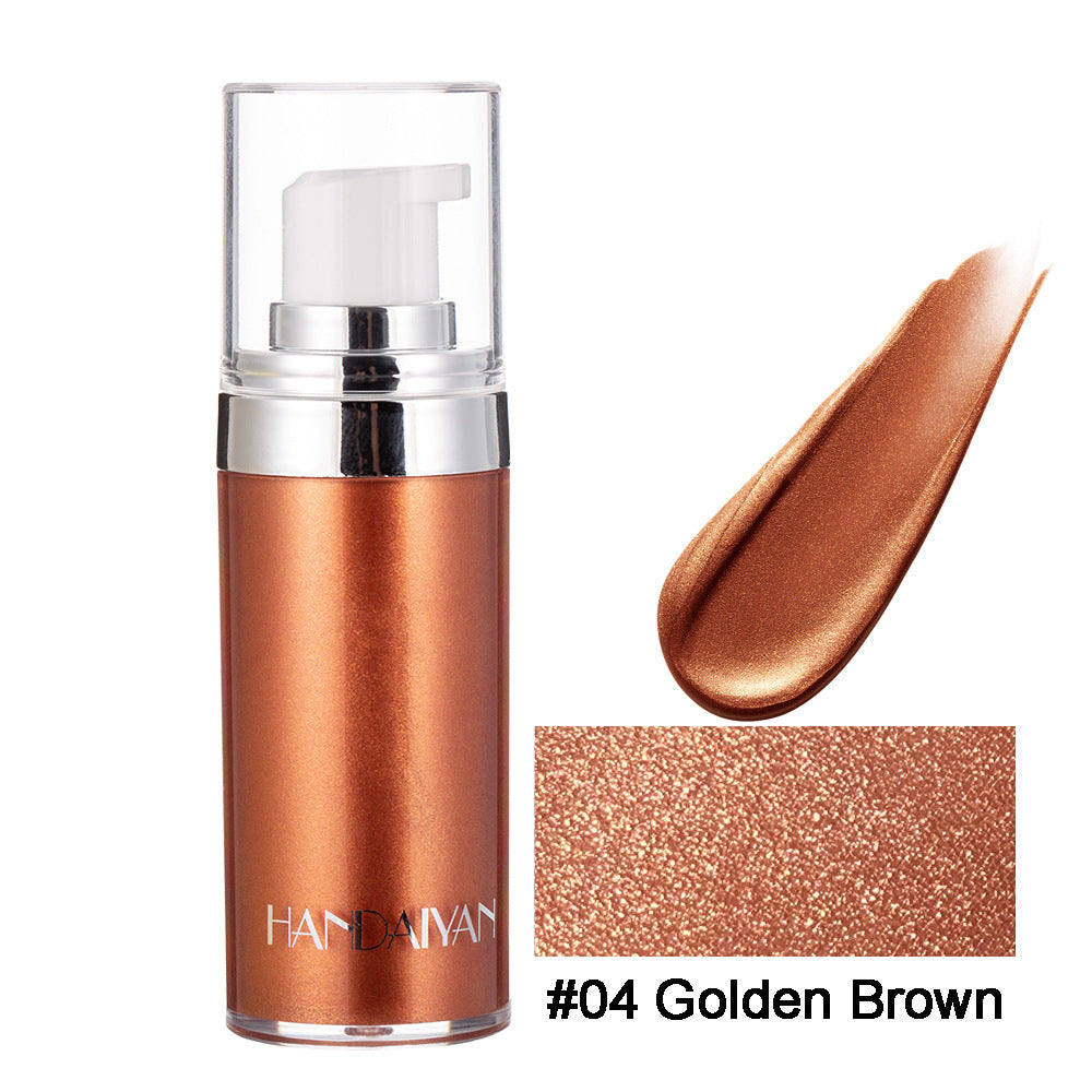 Liquid Highlighter Makeup Face Body Glow Brightener Glitter Bronzer - All Styles