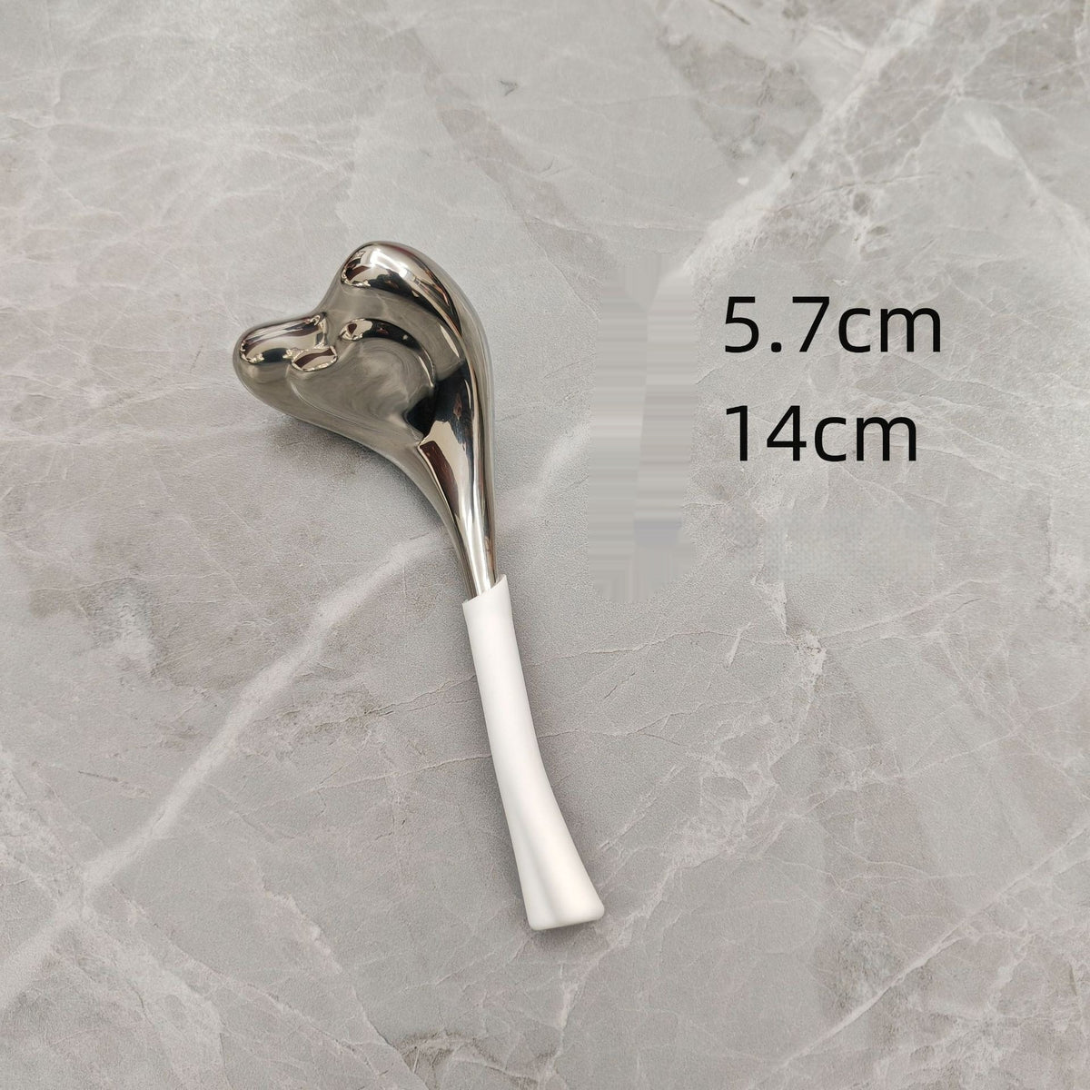 Stainless Steel Facial Ice Ball Massage Spoon - Hot & Cold Beauty Tool