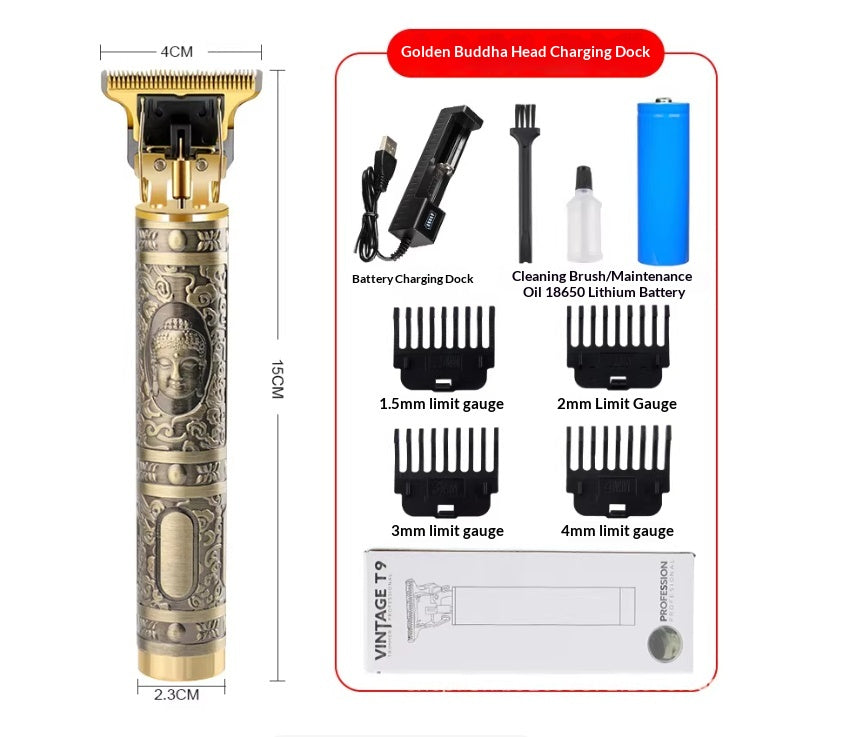 Cordless Hair Clipper Trimmer - Rechargeable Men's Grooming