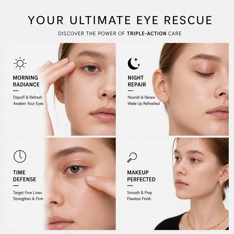 Moisturizing Eye Oil with Plumping Effect - 15ml Facial Care Tool