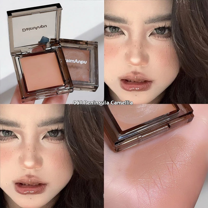Monochrome Ice Night Box Blusher - Nude Color Makeup Set, Matte Finish