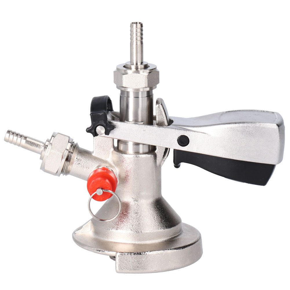 Stainless Steel Beer Keg Coupler with Relief Valve - A-Type