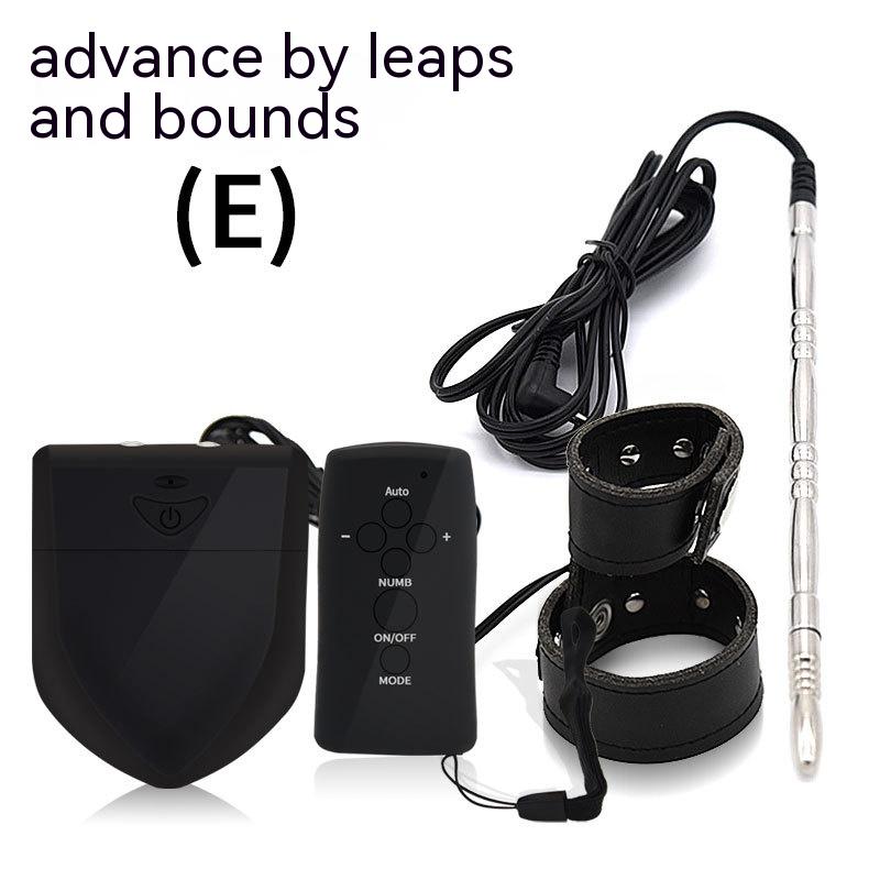 Men's Electric Shock Penis Ring Urethral Plug with Remote Control - Adult Wellness