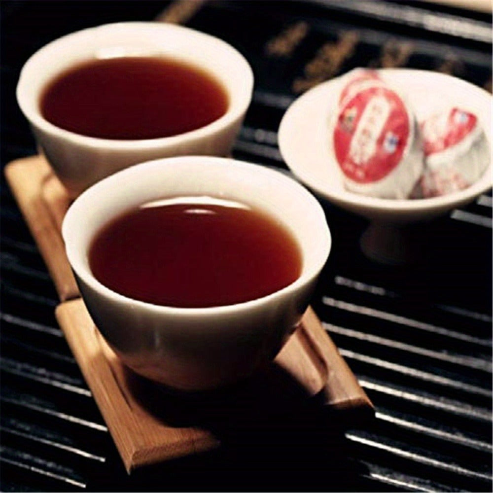 Yunnan Matured Pu'er Tea Mini Cakes - Glutinous Rice Aroma, 50g