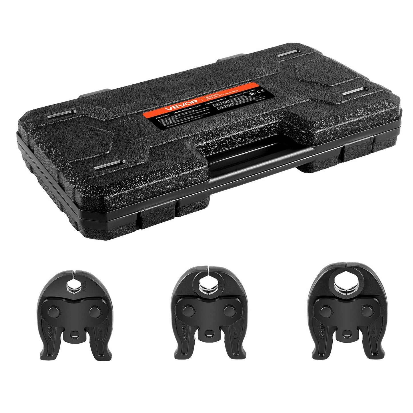 ProPress Jaws for Copper Pipe Connections - 3PCS Compatible with 24KN Press Tools